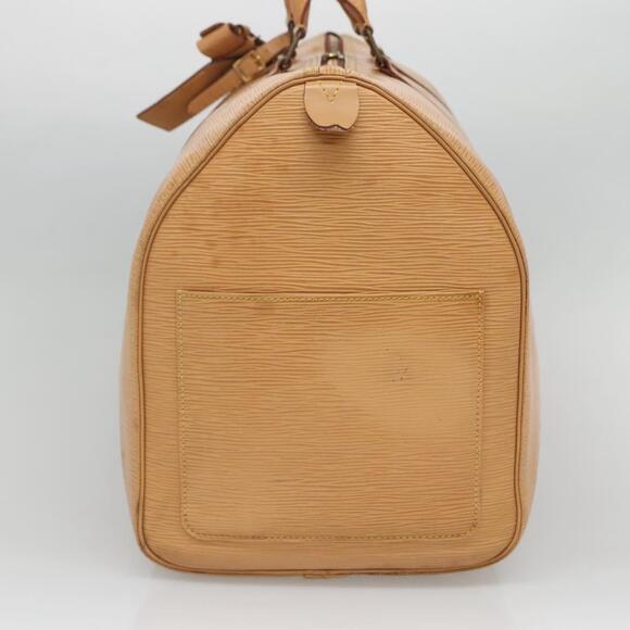 LOUIS VUITTON Epi Keepall 50 Boston Bag Beige M42941 - Picture 4 of 16